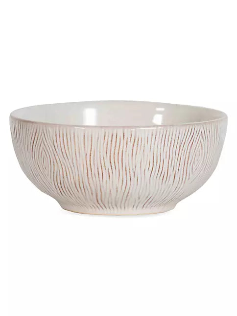 Blenheim Oak Cereal/Ice Cream Bowl - Whitewash