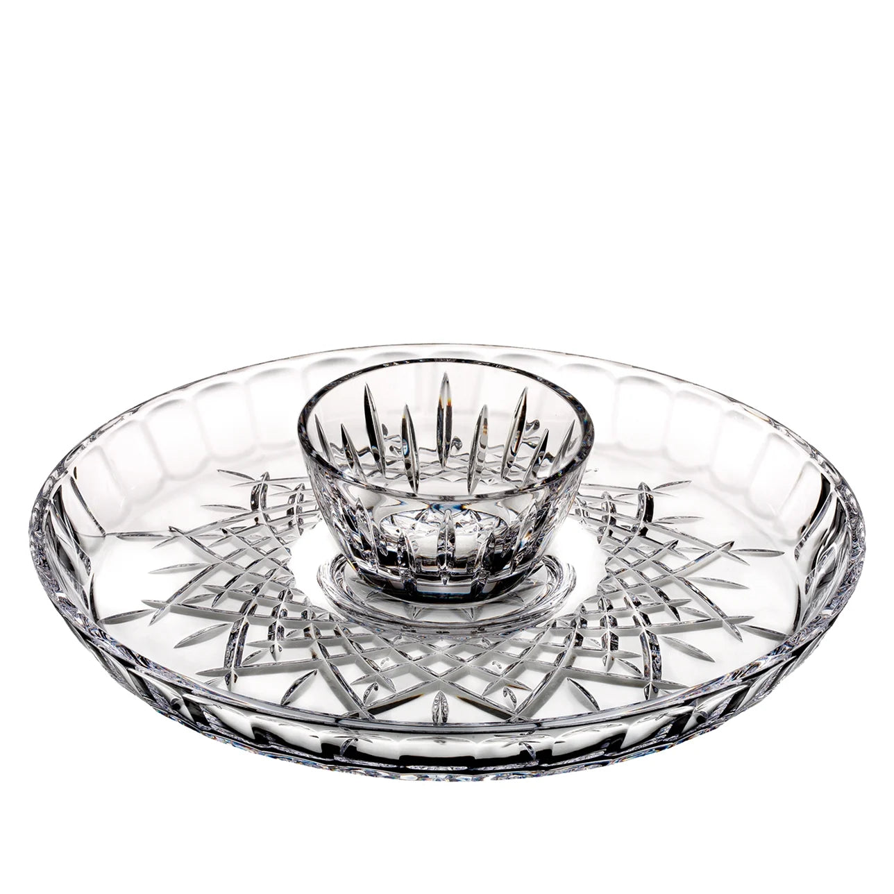Waterford Marquis Markham Chip & Dip Server, 13"
