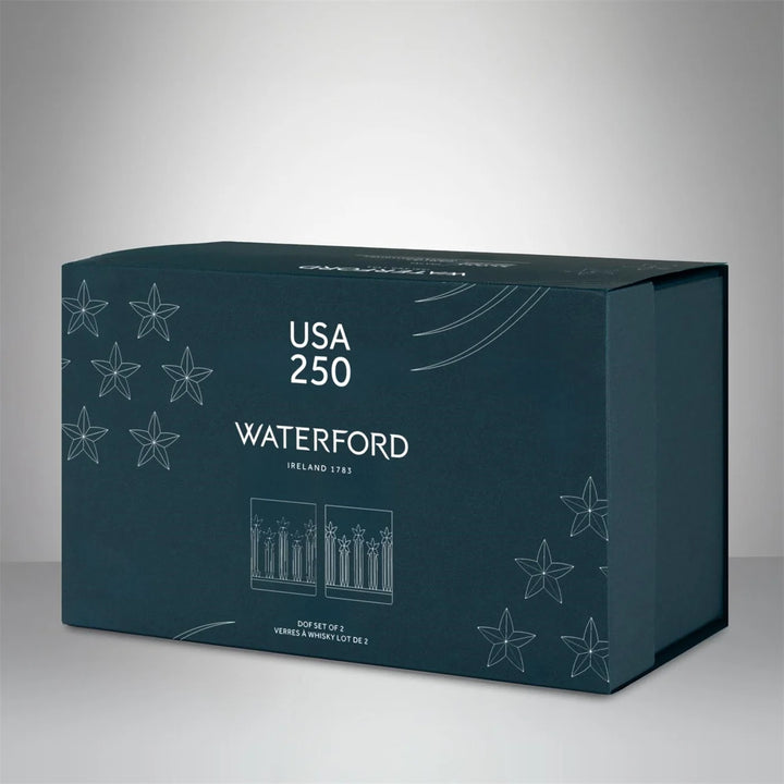 Waterford US250 Clear DOF, 11.5oz, Set of 2