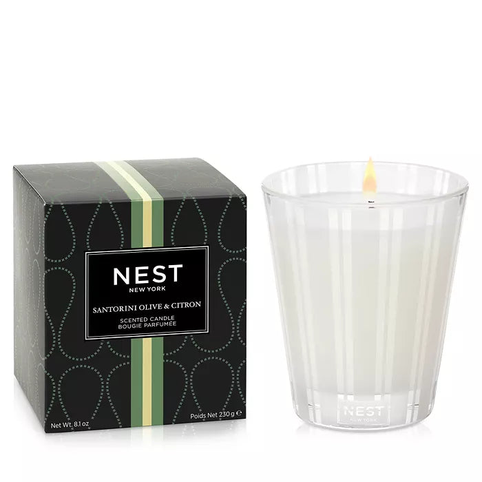 NEST Fragrances, Santorini Olive & Citron Classic Candle