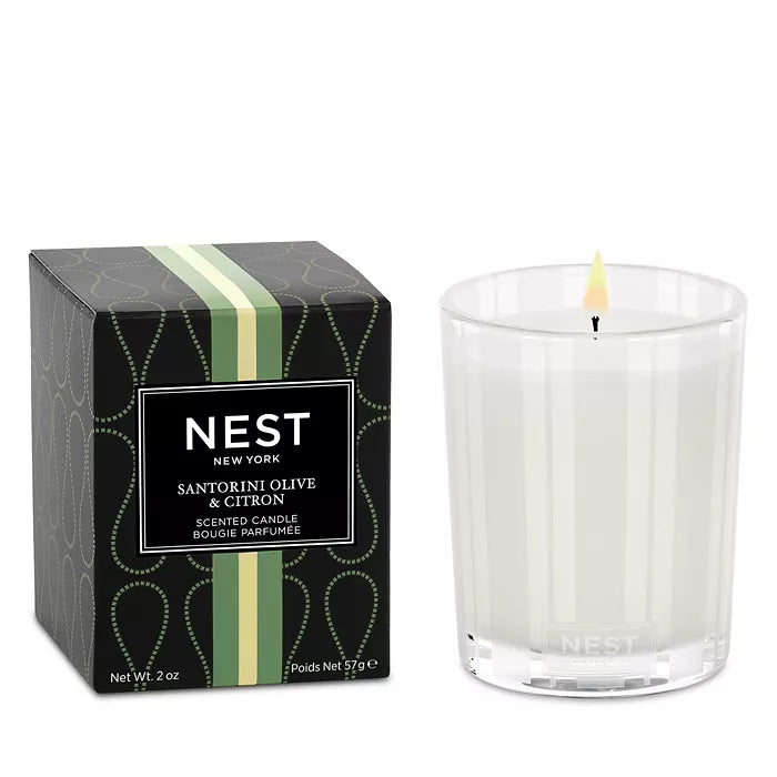NEST Fragrances, Santorini Olive & Citron Votive Candle
