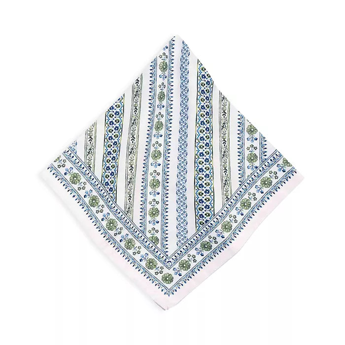 Juliska Seville Stripe Napkin - Green