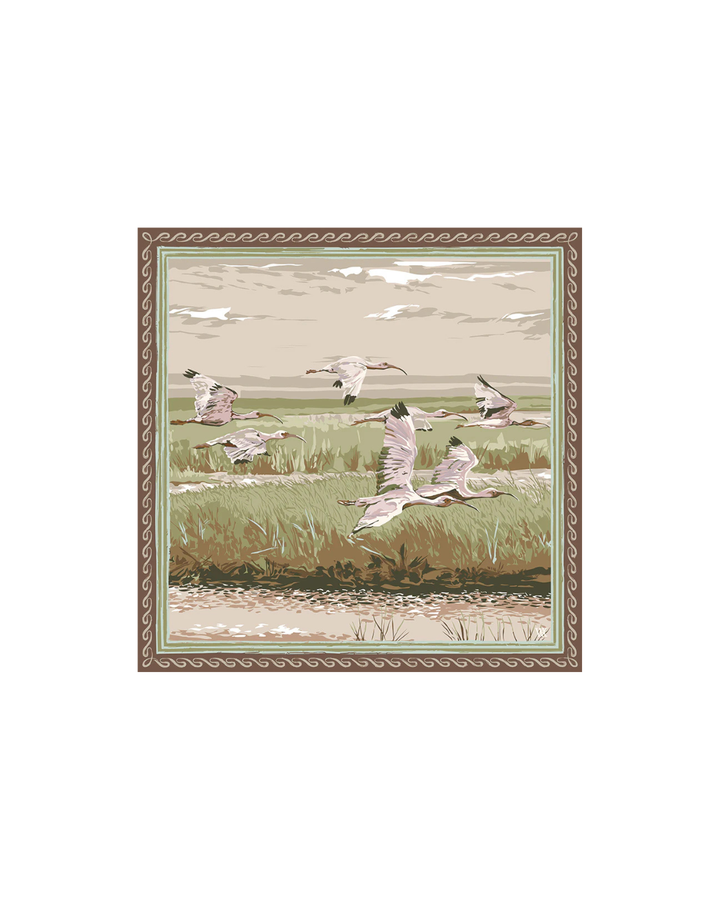 Austin Williams Pale Pink Marsh Flyer, 35x35