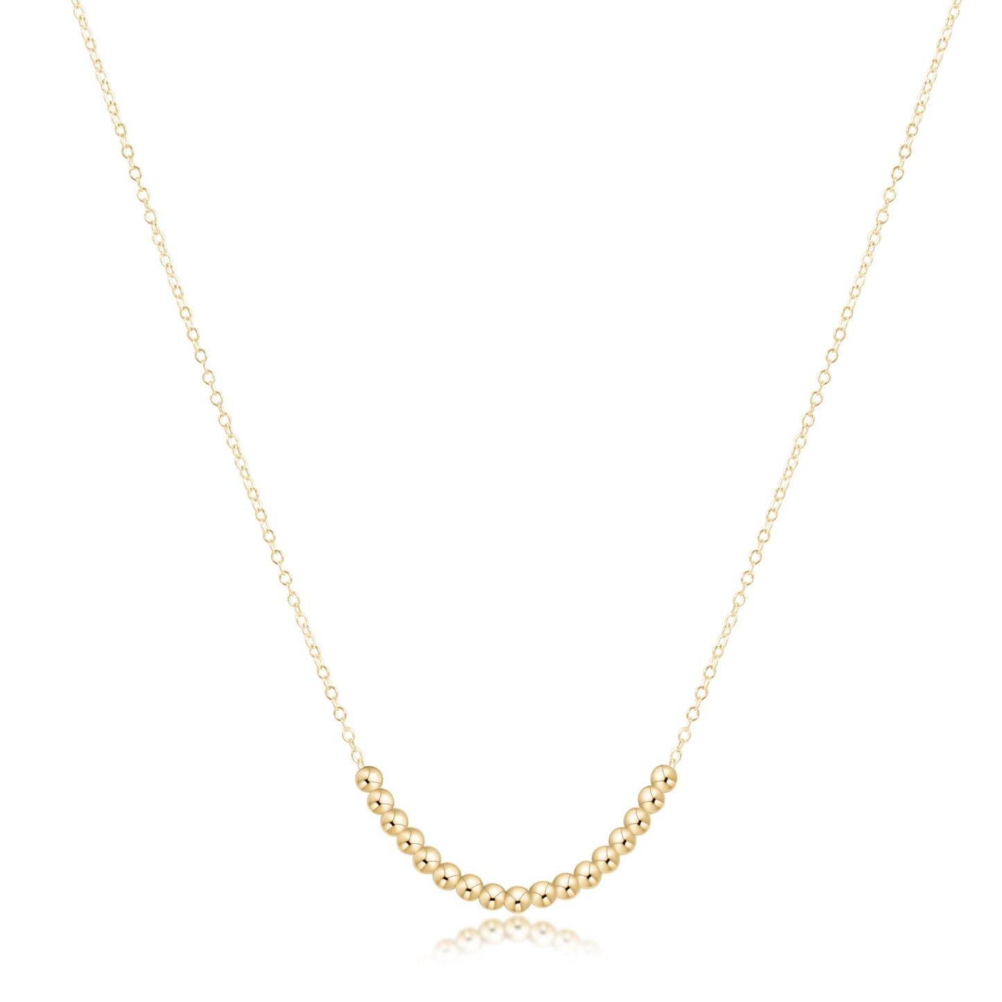 Enewton 16" Necklace Gold - Beaded Bliss Small Gold