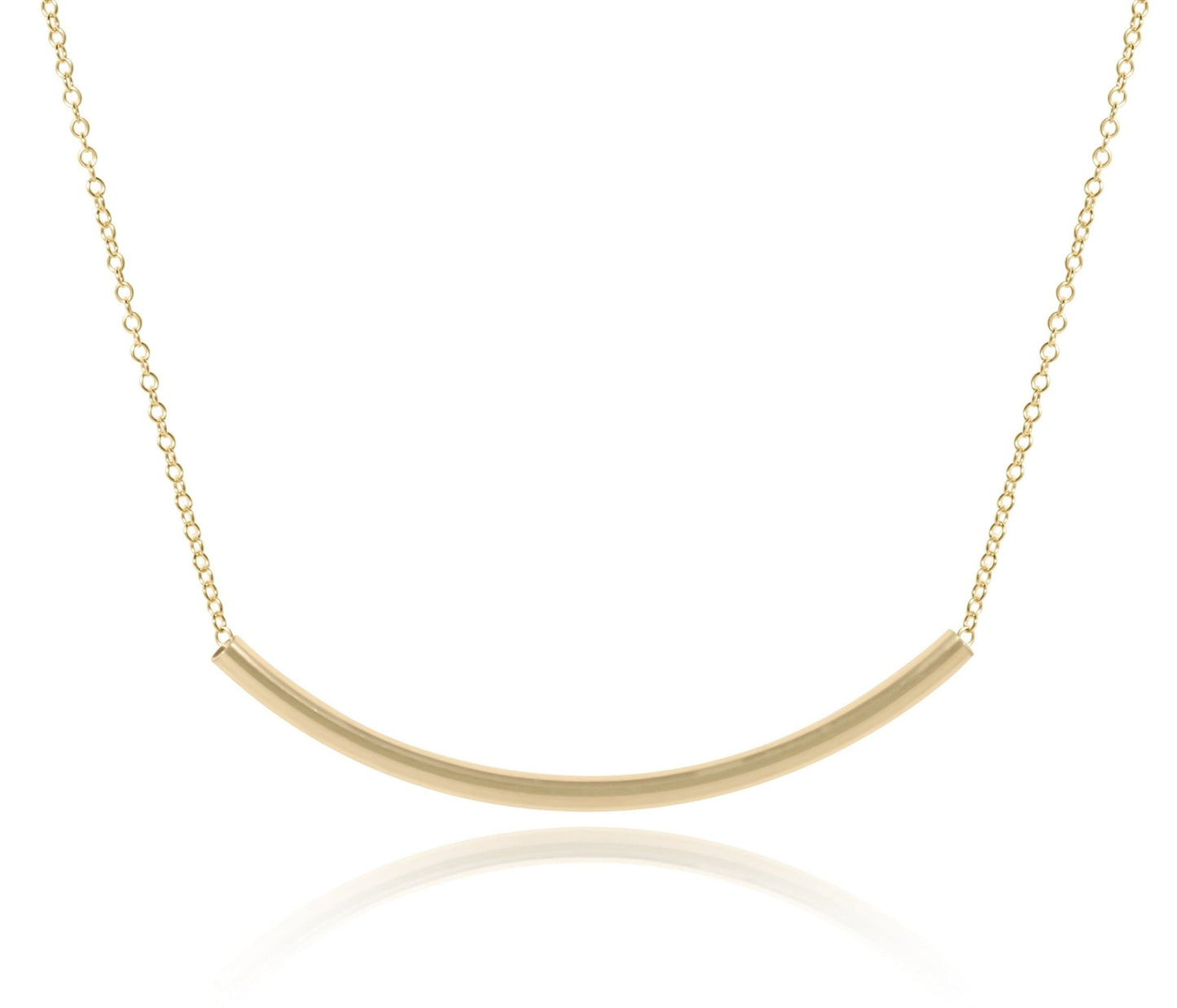 Enewton 16" Necklace Gold - Bliss Bar Gold