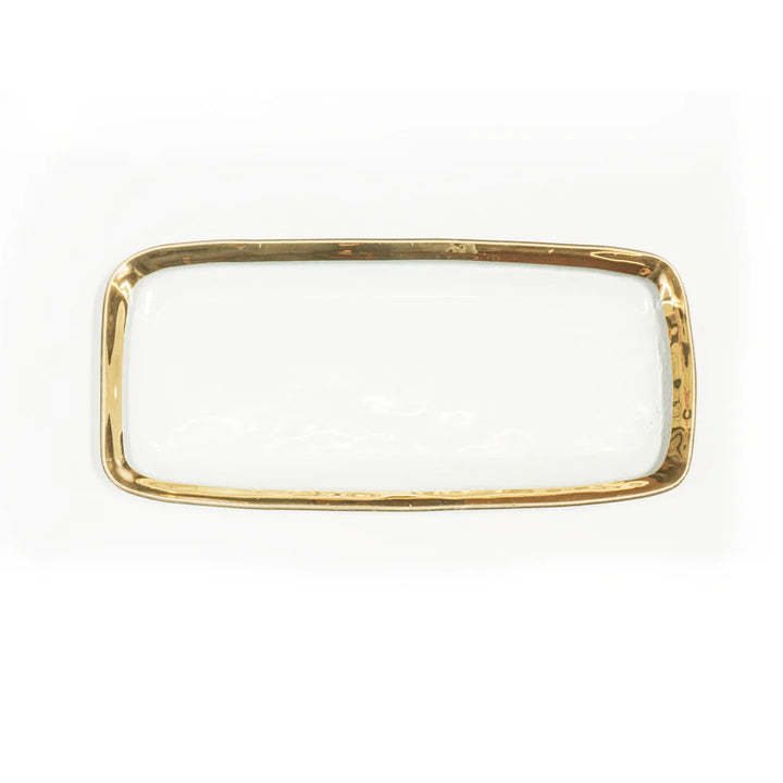 Annieglass Roman Antique Large Platter