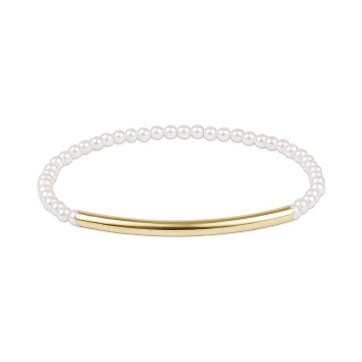 Enewton Bliss Bar Smooth Pearl 3mm Bracelet