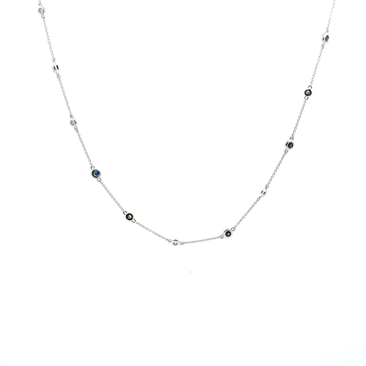 14 KW Sapphire and Diamonds By the Yard