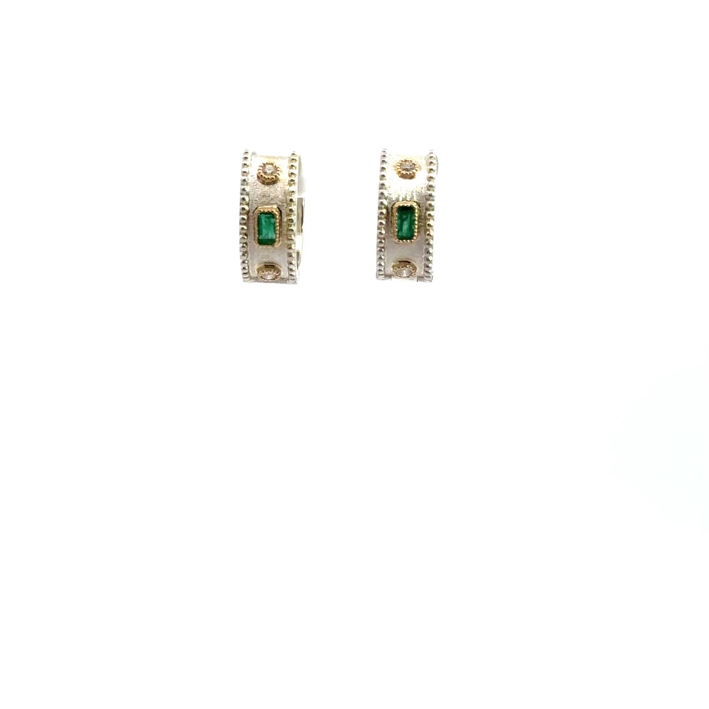 Bellevue Hoop Collection, The Emerald