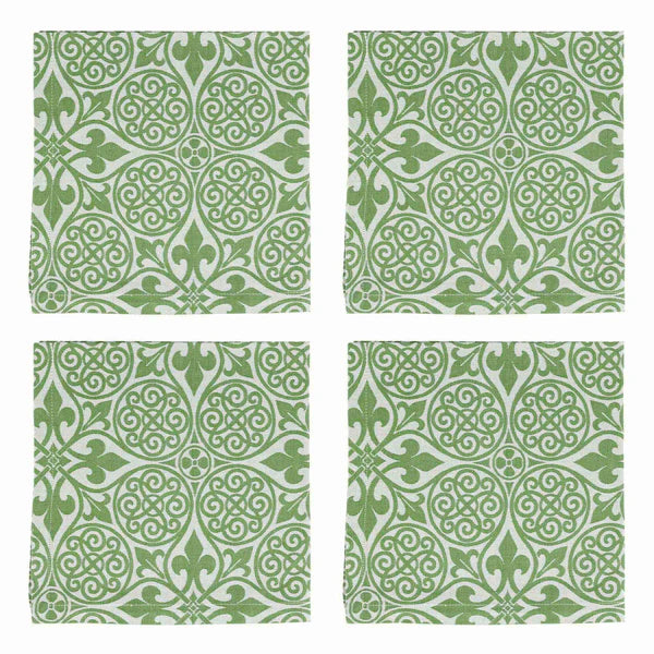 Vietri Damask Napkins - Set of 4