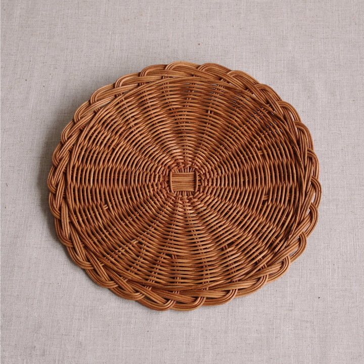 Beatriz Ball VIDA Rattan Round Placemats Set of 4 (Natural)
