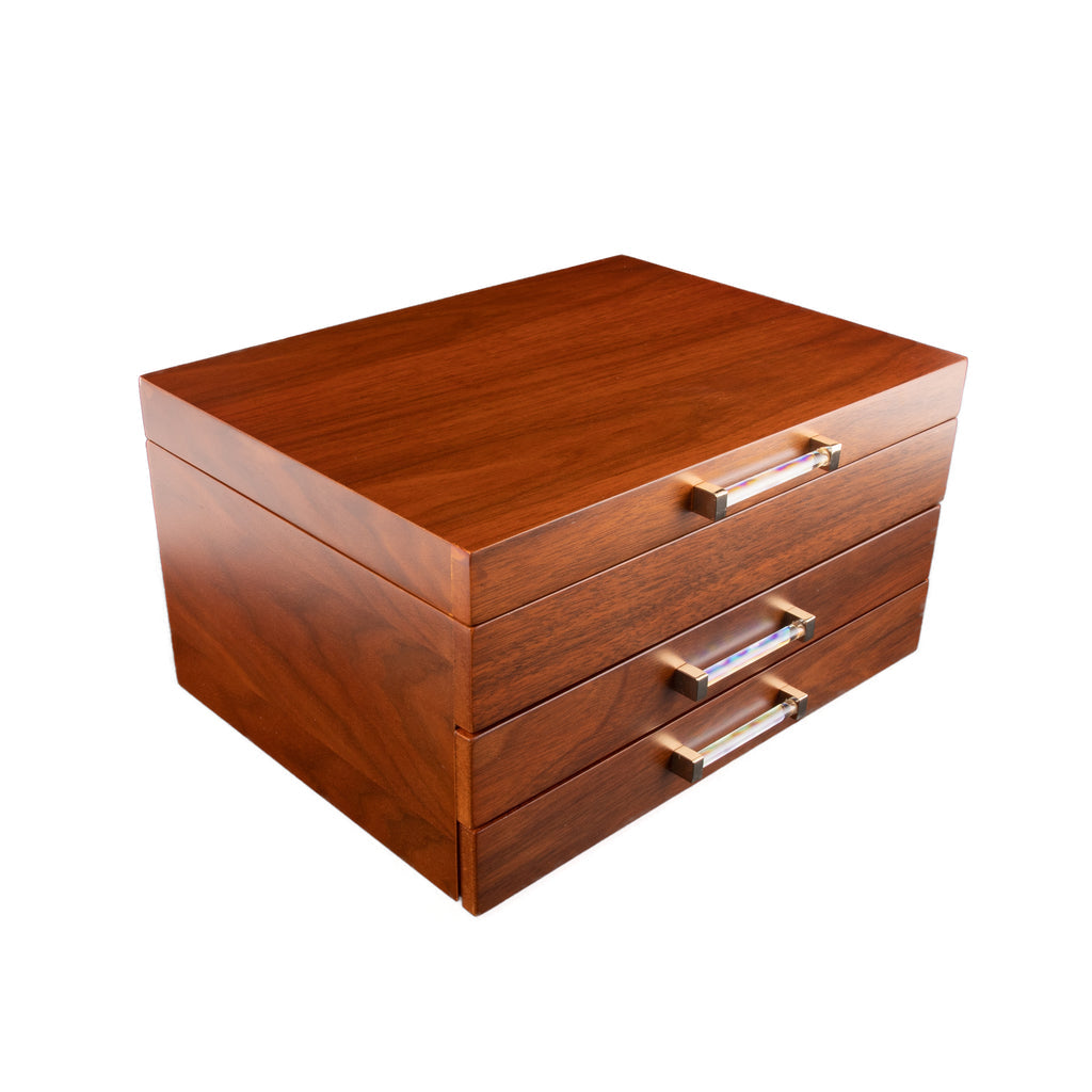 Brouk Walnut Jewelry Box