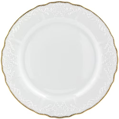 Simply Anna White Dinner with Gold