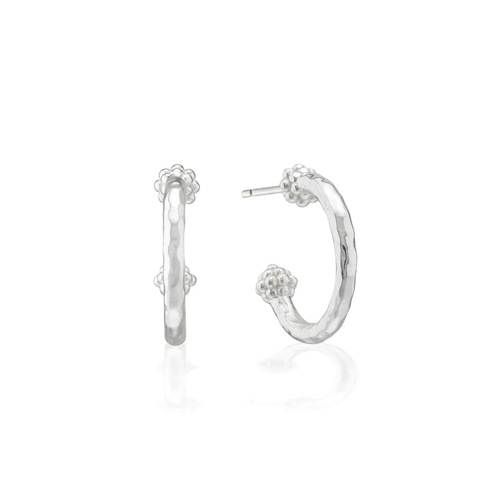 Capucine de Wulf Berry Slice Hoop Earrings, Silver