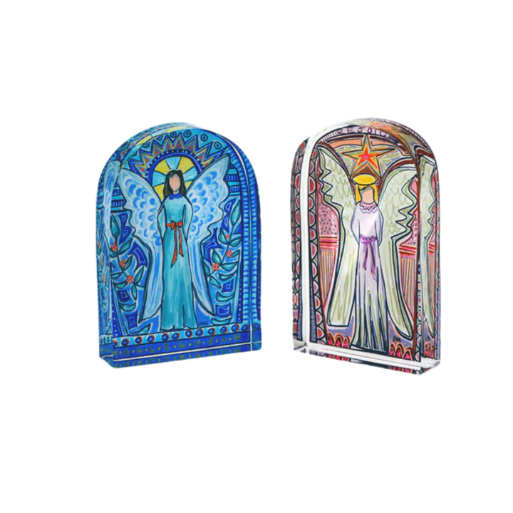 Lauren Dunn Stained Glass Acrylic Angel