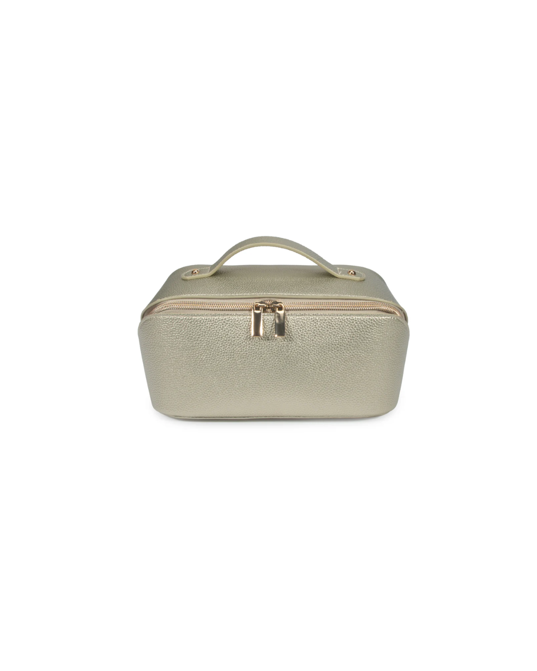 Leah Cosmetic & Toiletry Bag, Gold