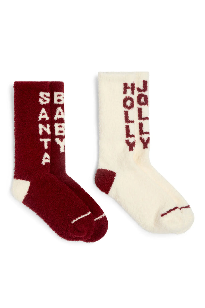 Barefoot Dreams CozyChic Holiday Sock Set