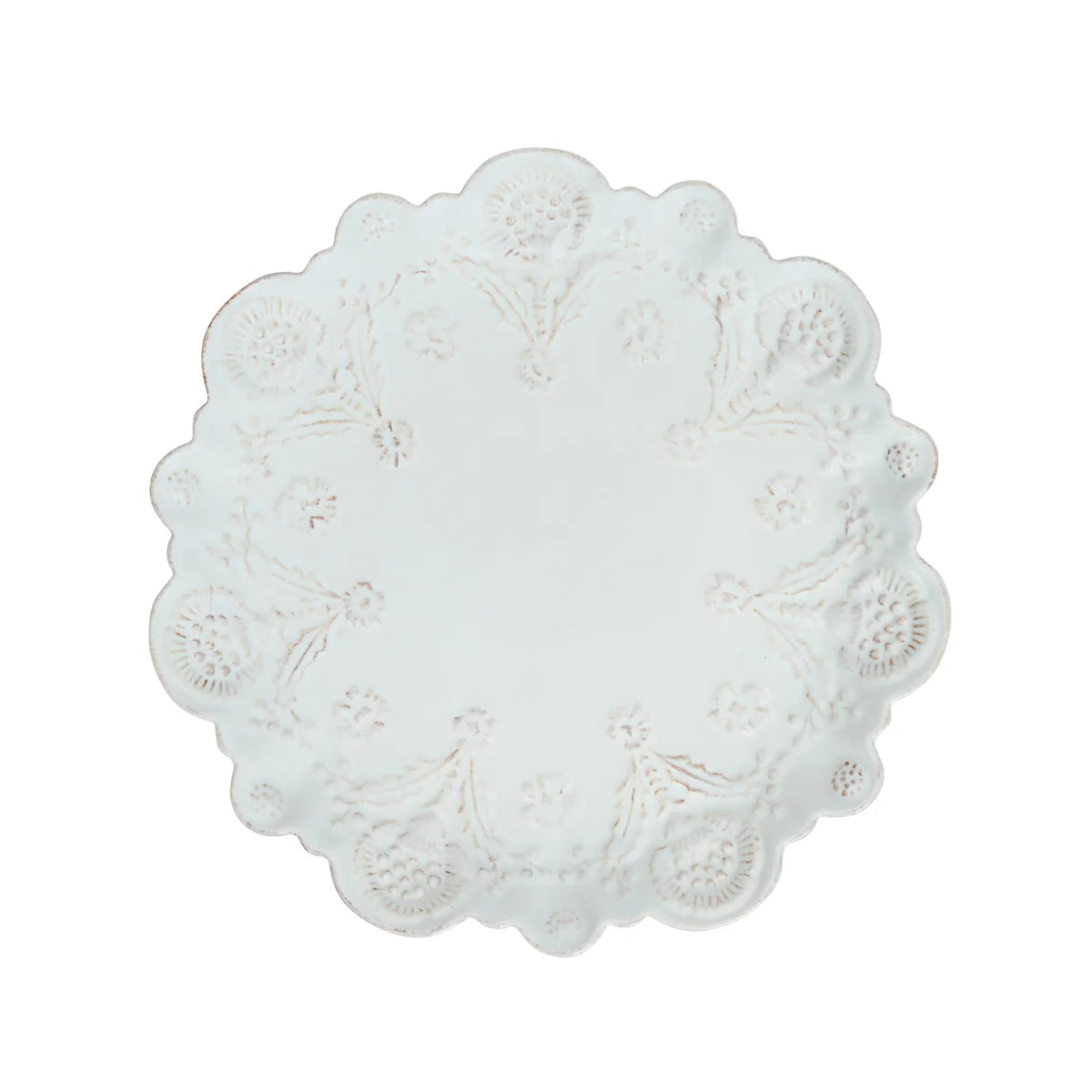 Juliska Berry & Thread Thistle Dessert/Salad Plate, Whitewash