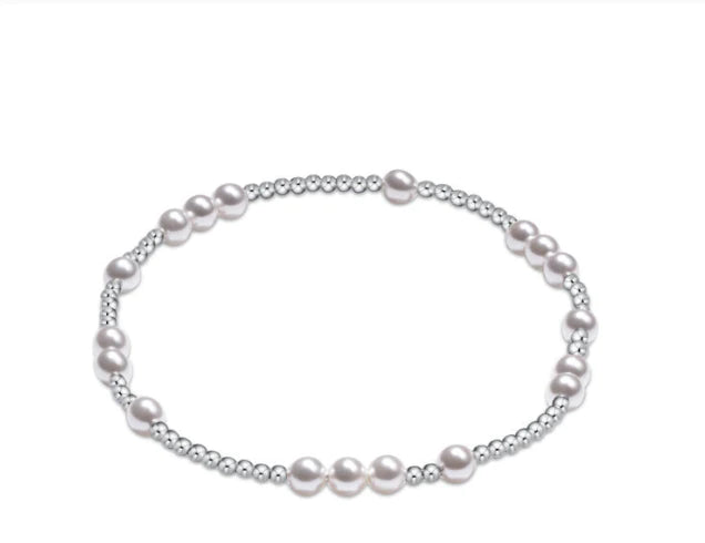enewton Extends - Hope Unwritten Sterling Bead Bracelet - Pearl
