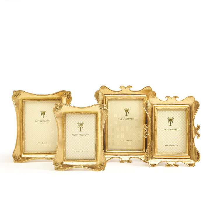 Brocante Gold Leaf Photo Frame