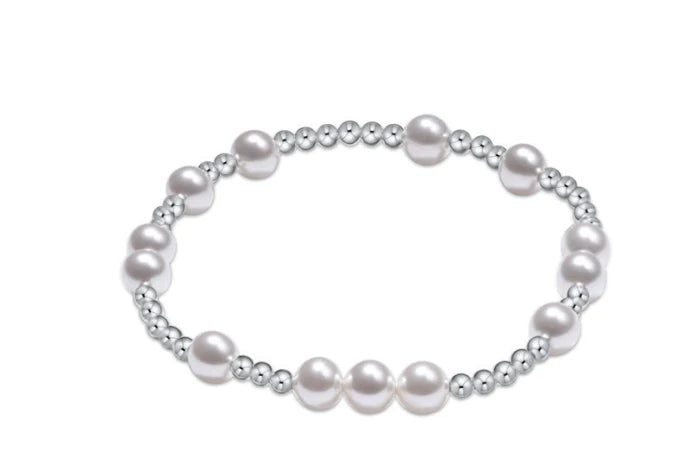 enewton Extends - Hope Unwritten Sterling Bead Bracelet - Pearl