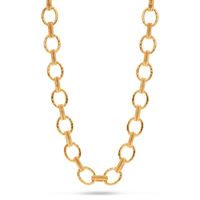Capucine de Wulf Cleopatra Regal Link Necklace, 16"+2" - Gold