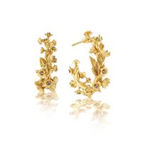 Cappucine de Wulf Meadow Grande Hoop Earrings - Gold