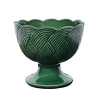 Juliska Le Panier Mystic Knot Footed Bowl - Basil