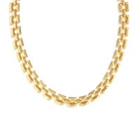 Capucine de Wulf Pathway Petite Link Necklace, 17" - Gold