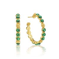 Capucine de Wulf Berry Gem Medium Hoop Earring