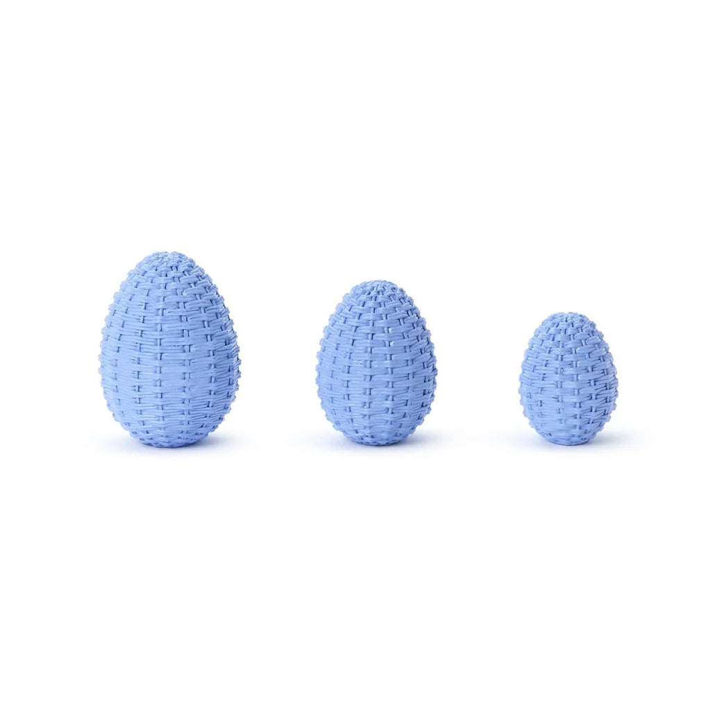 Basket Weave Easter Egg- Blue