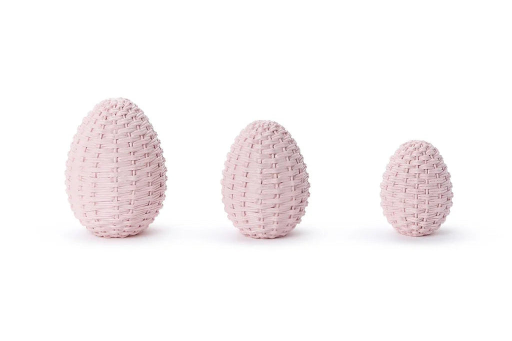 Basket Weave Easter Egg - Pink
