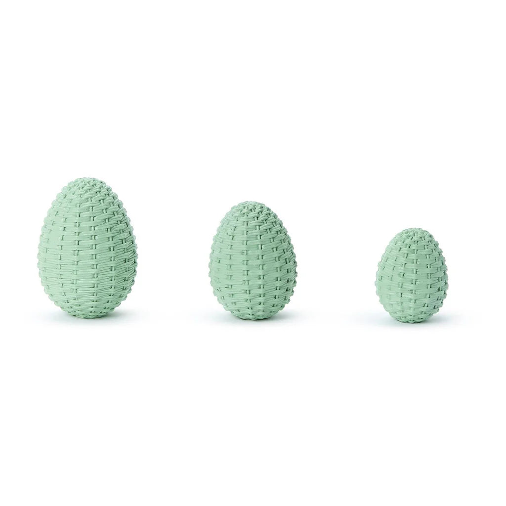 Basket Weave Easter Egg- Green