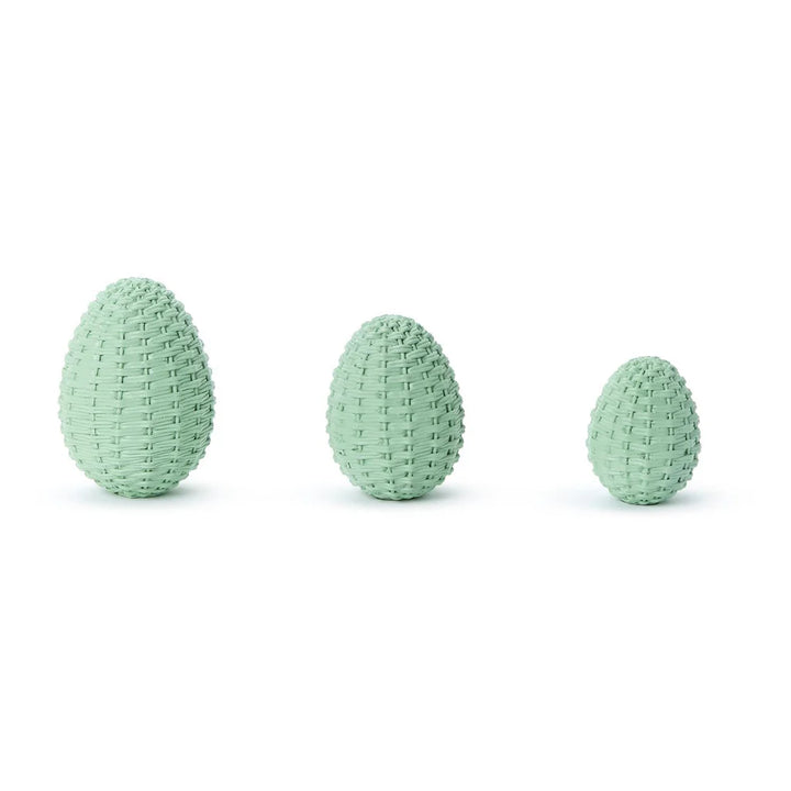 Basket Weave Easter Egg- Green