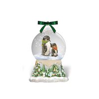 Juliska North Pole Snow Globe Place Card Holder