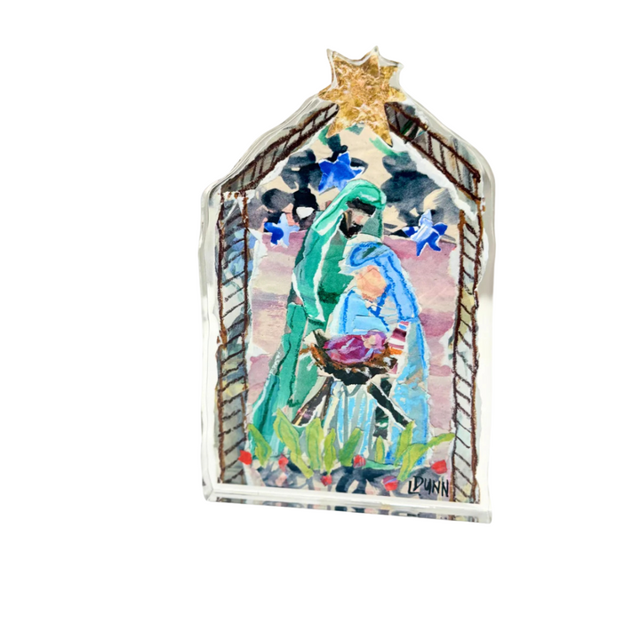 Lauren Dunn Holy Family Acrylic