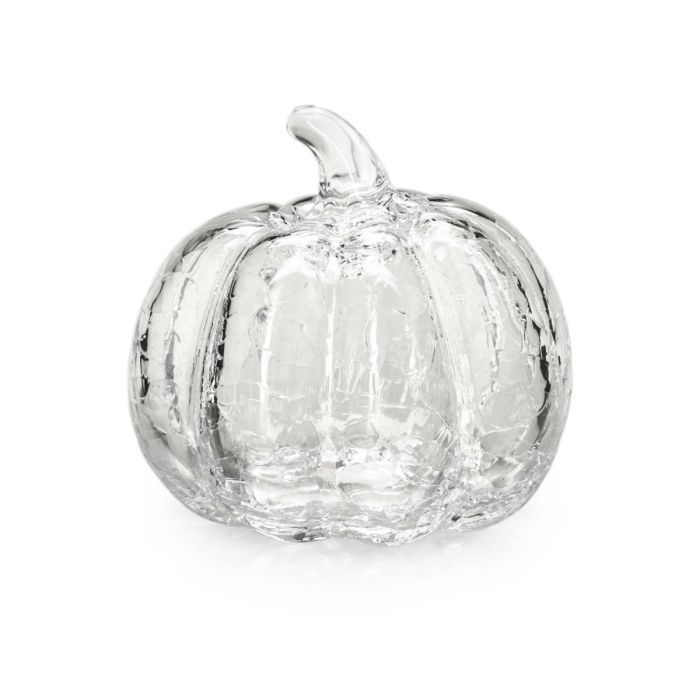 Simon Pearce Crackle Pumpkin, Small
