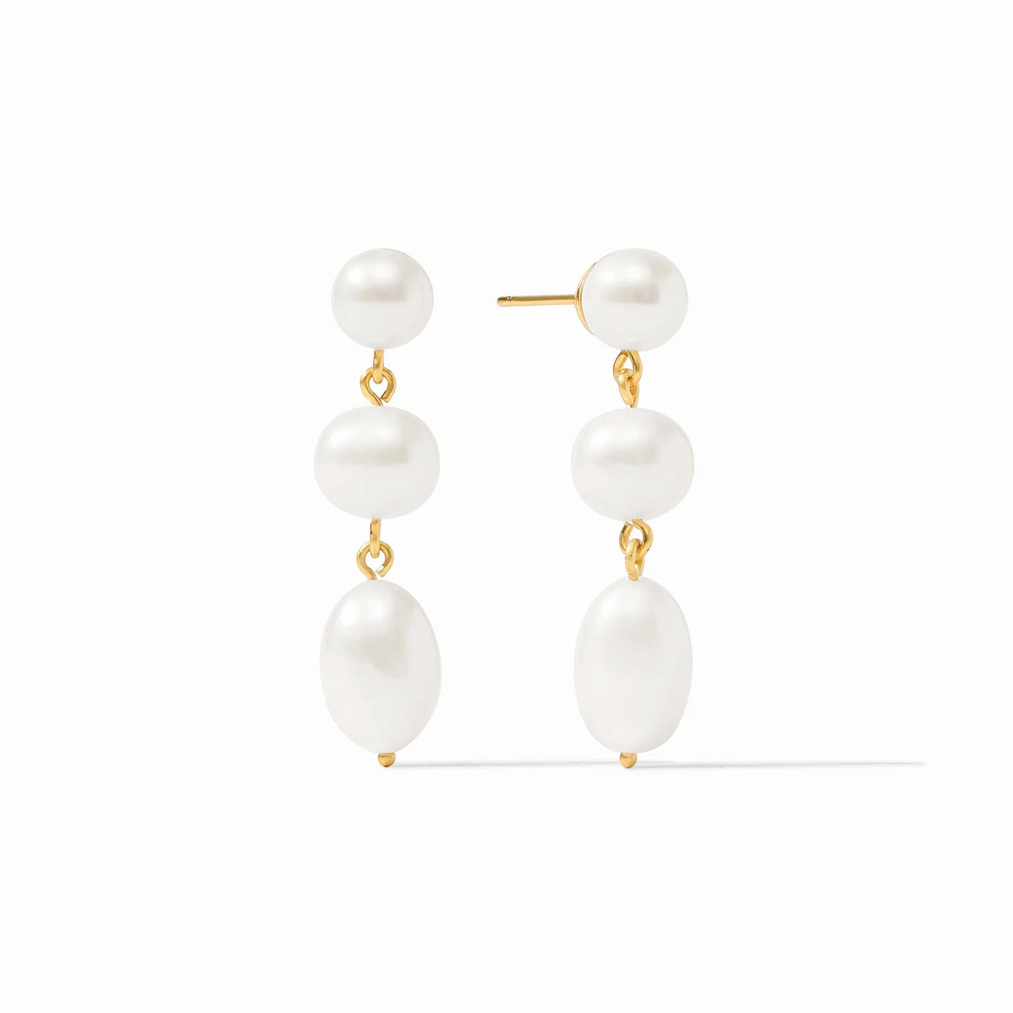 Julie Vos Astor Pearl Tier Earring