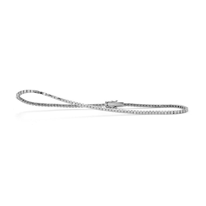 14K Diamond Tennis Bracelet 0.10 ctw