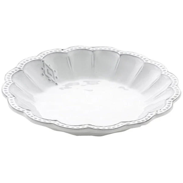 Bella Bianca Medallion Pasta Bowl