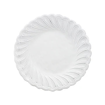Bella Bianca Pique Salad Plate