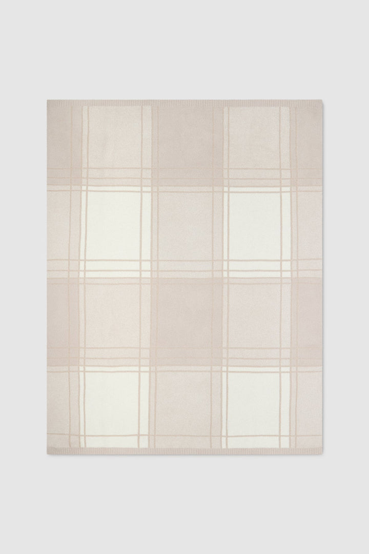 Barefoot Dreams CozyChic Cotton Buffalo Plaid Throw
