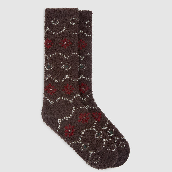 Barefoot Dreams CozyChic FairIsle Socks