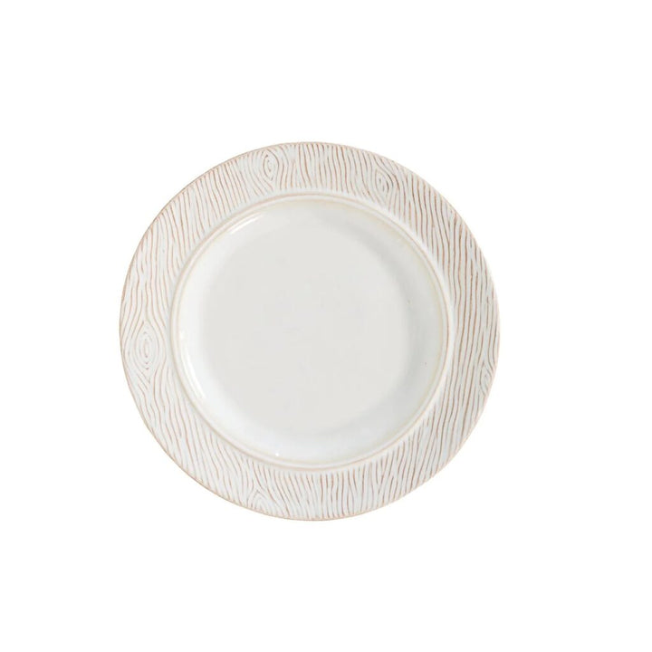 Juliska Blenheim Oak Side/Cocktail Plate - Whitewash