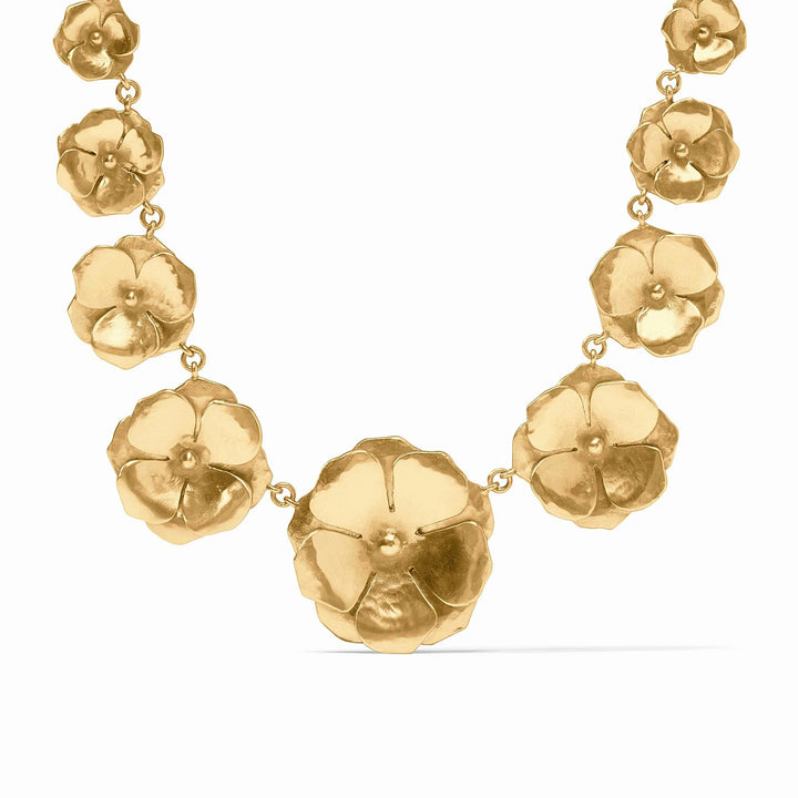 Bloom Statement Necklace, Gold