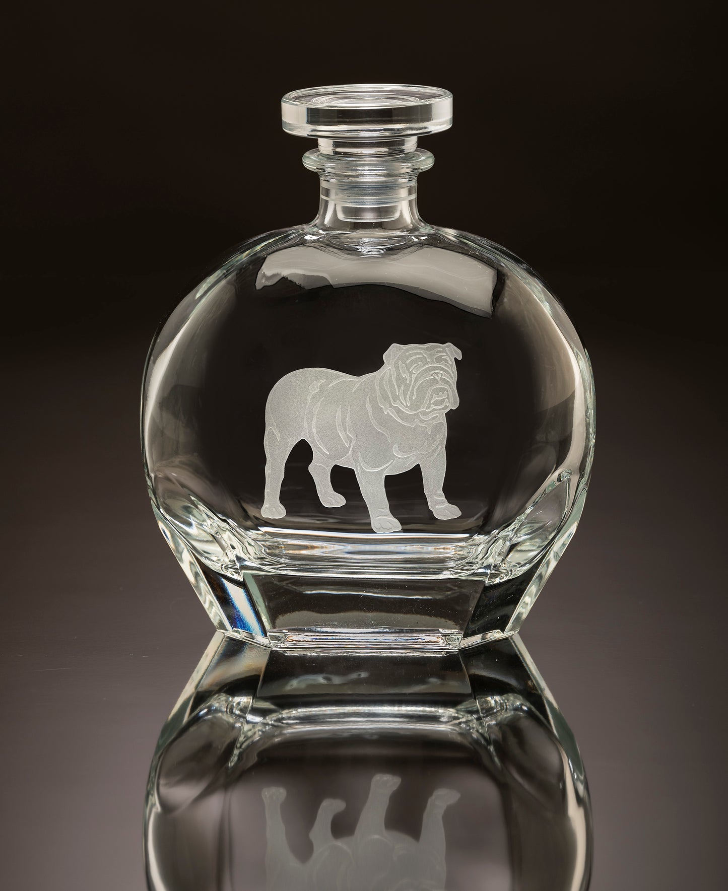 Round Crystal Decanter