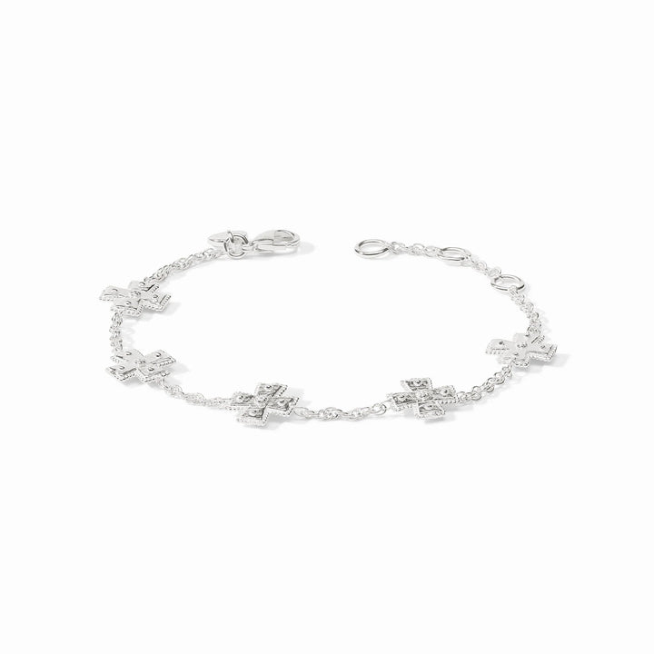 Julie Vos Canterbury Delicate Bracelet - Silver