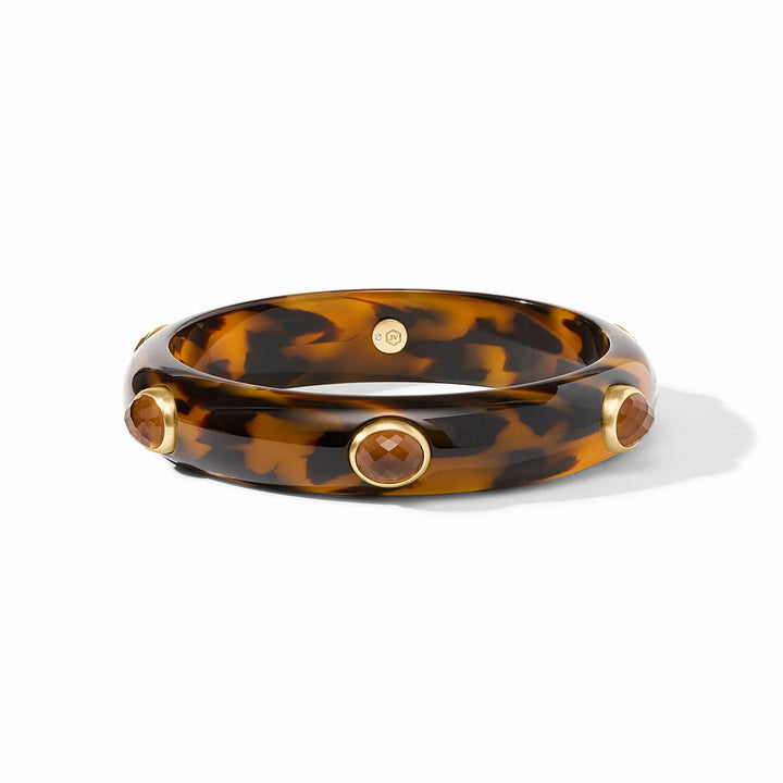 Carnaby Stone Bangle- Tortoiseshell