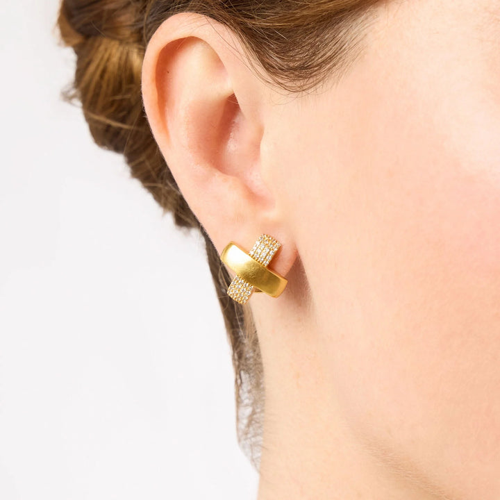 Julie Vos Catalina Pave X Stud