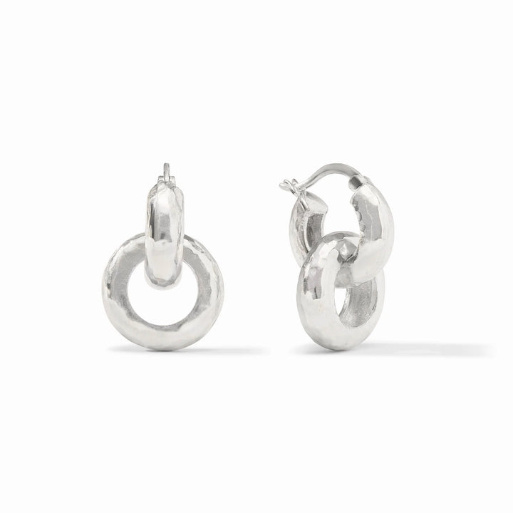 Julie Vos Catalina 2-in-1 Earring - Silver